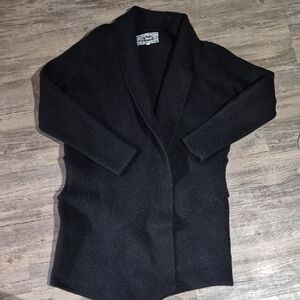 Pink Martini Stockport Black Shawl Collar Cardigan